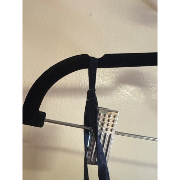 Gap Womens Navy Sleeveless Ruffle Trim Button Front Top M - Picture 7 of 9